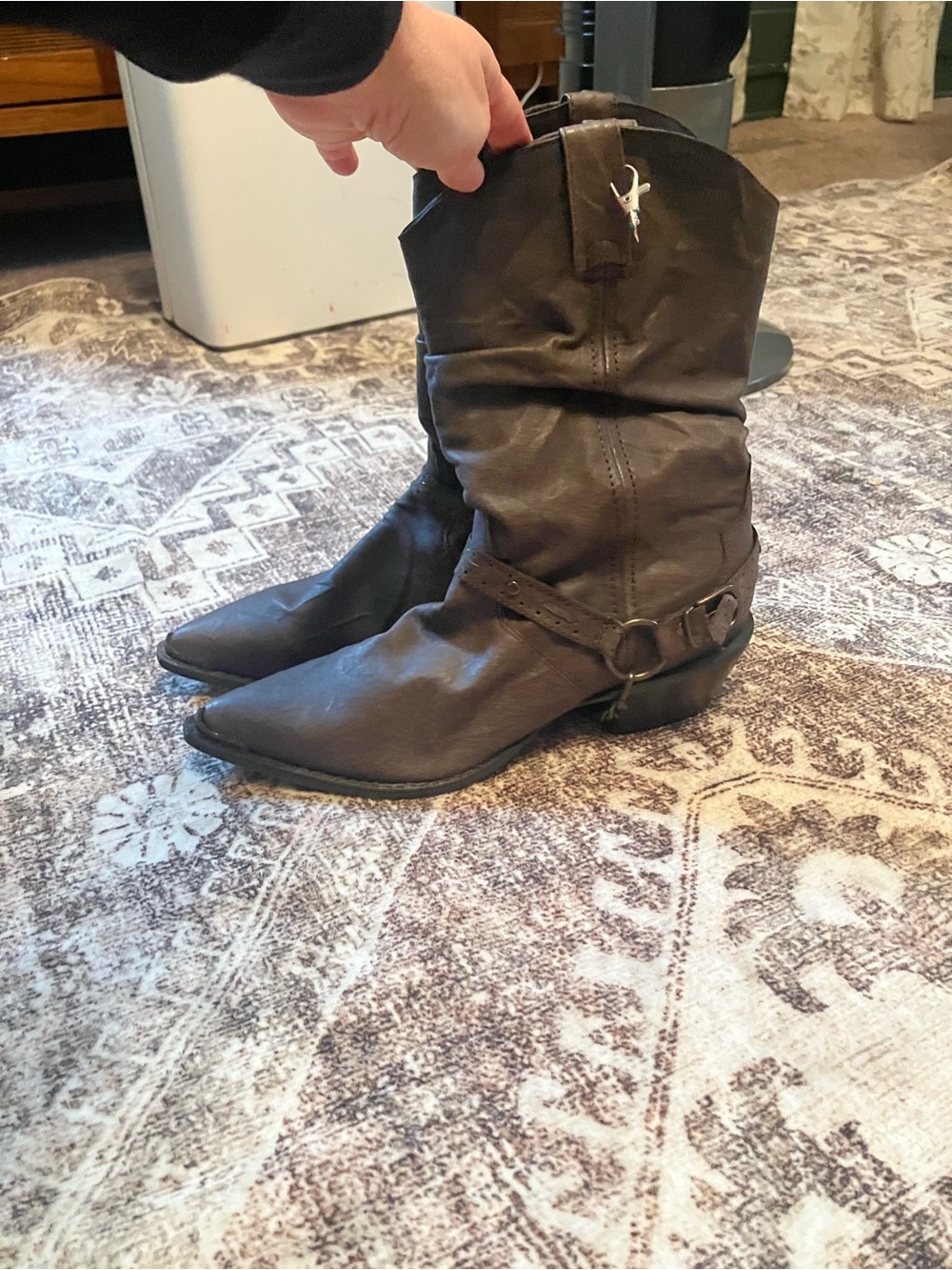 Crush Durango Women's Western Harness Boots - Brown new without tags